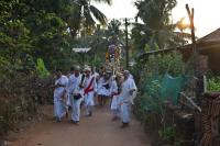 Palaki Utsava up to Shri Durgaparameshwari Temple, Baddukuli Chitrapur Eka Jyotisha Samiksha, a Presentation by Dr Vivek Balse (Pic Courtesy Shri Dinesh Karkal)
